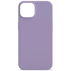 Linocell Rubber case för iPhone 13, 14 och 16e Lavendel