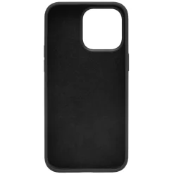 Linocell Rubber case för iPhone 15 Pro Max Svart