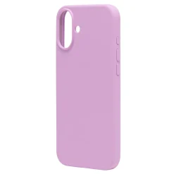 Linocell Rubber case för iPhone 16 Plus Rosa