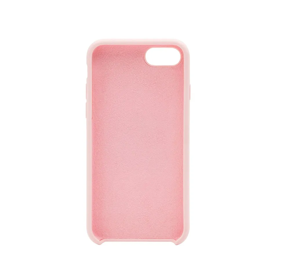 Linocell Rubber Mobilskal för iPhone 6-8 och SE (2020/2022) Rosa