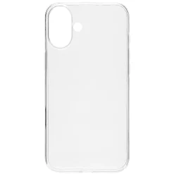 Linocell Second skin för iPhone 16 Plus Transparent