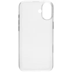 Linocell Second skin för iPhone 16 Plus Transparent