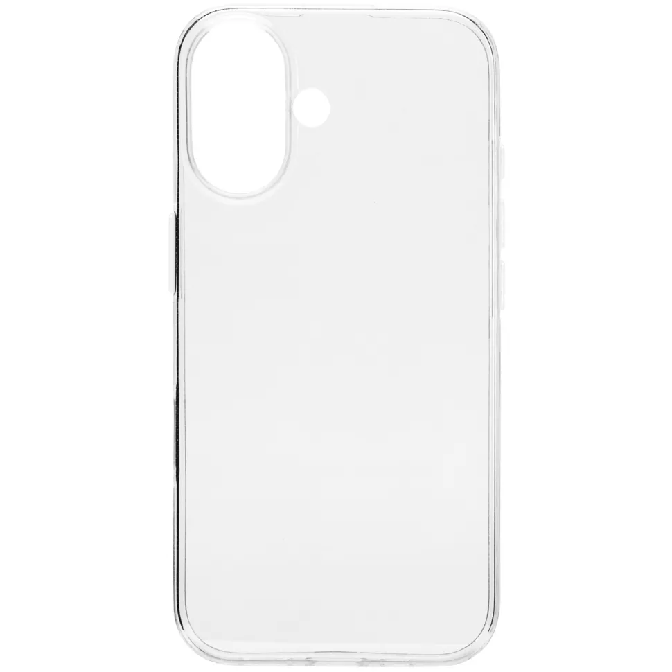 Linocell Second skin för iPhone 16 Transparent