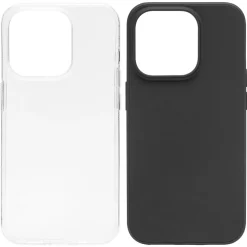 Linocell Second skin för iPhone 15 Pro Klar