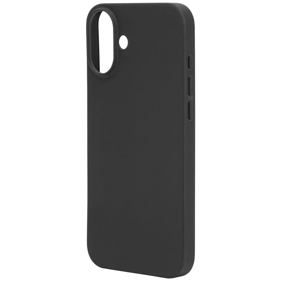 Linocell Second skin för iPhone 16 Plus Svart