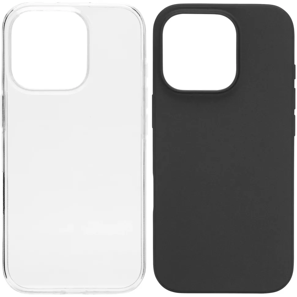 Linocell Second skin för iPhone 16 Pro Transparent