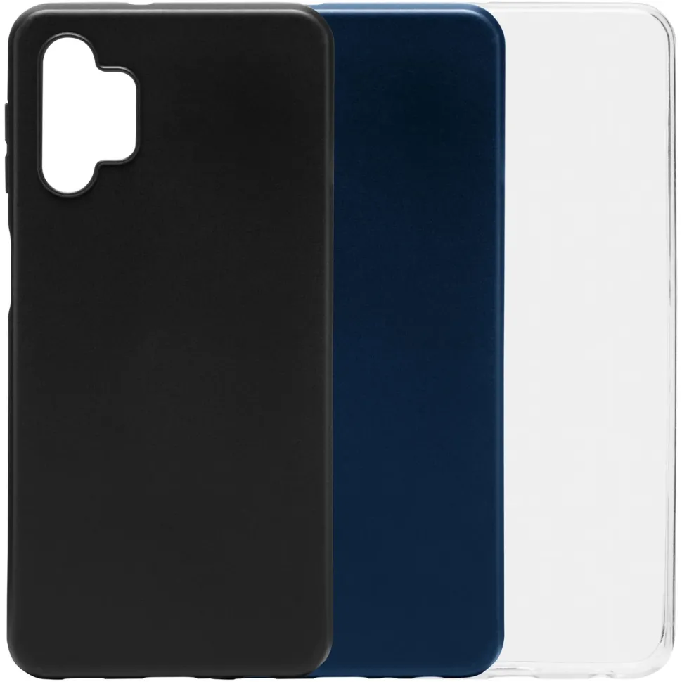 Linocell Second skin Mobilskal för Galaxy A32 5G Blå