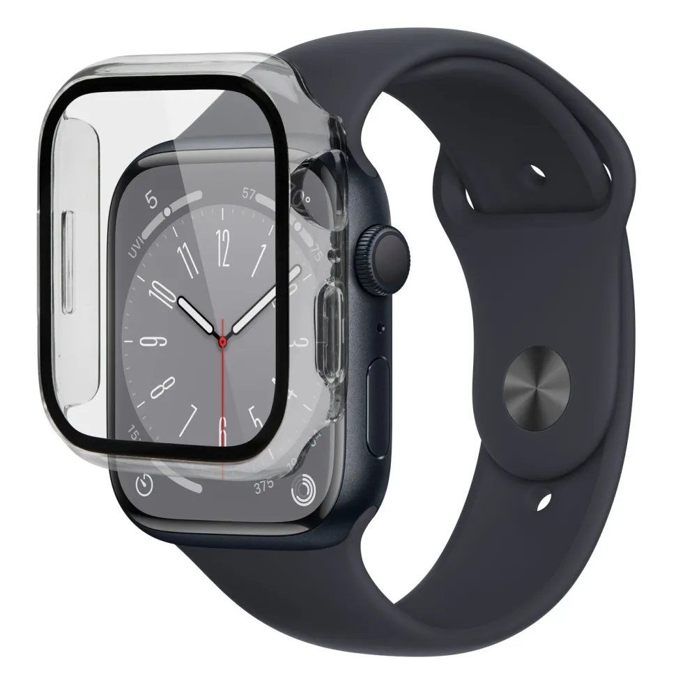 Linocell Skydd för Apple Watch med skärmskydd 45 mm