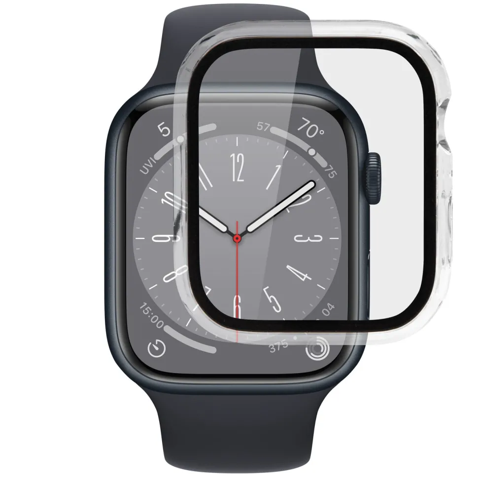 Linocell Skydd för Apple Watch med skärmskydd 45 mm