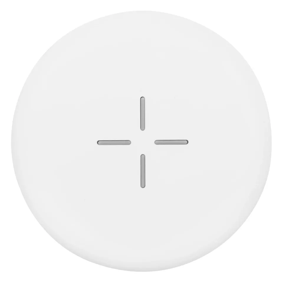 Linocell Trådlös Qi-snabbladdare 15 W Vit