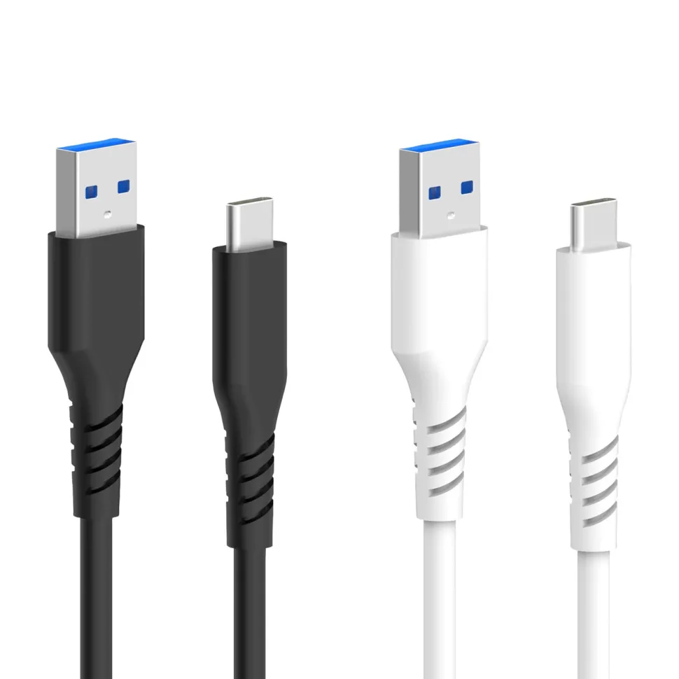 Linocell USB-A till USB-C-kabel Svart 3 m