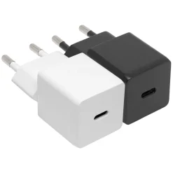 Linocell USB-C-laddare med PD 20 W Svart