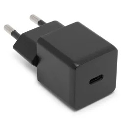 Linocell USB-C-laddare med PD 20 W Svart