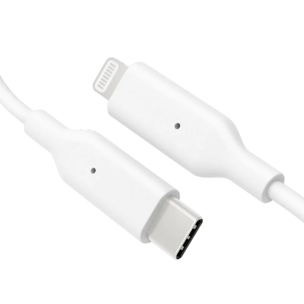 Linocell USB-C till Lightning-kabel Vit 1 m