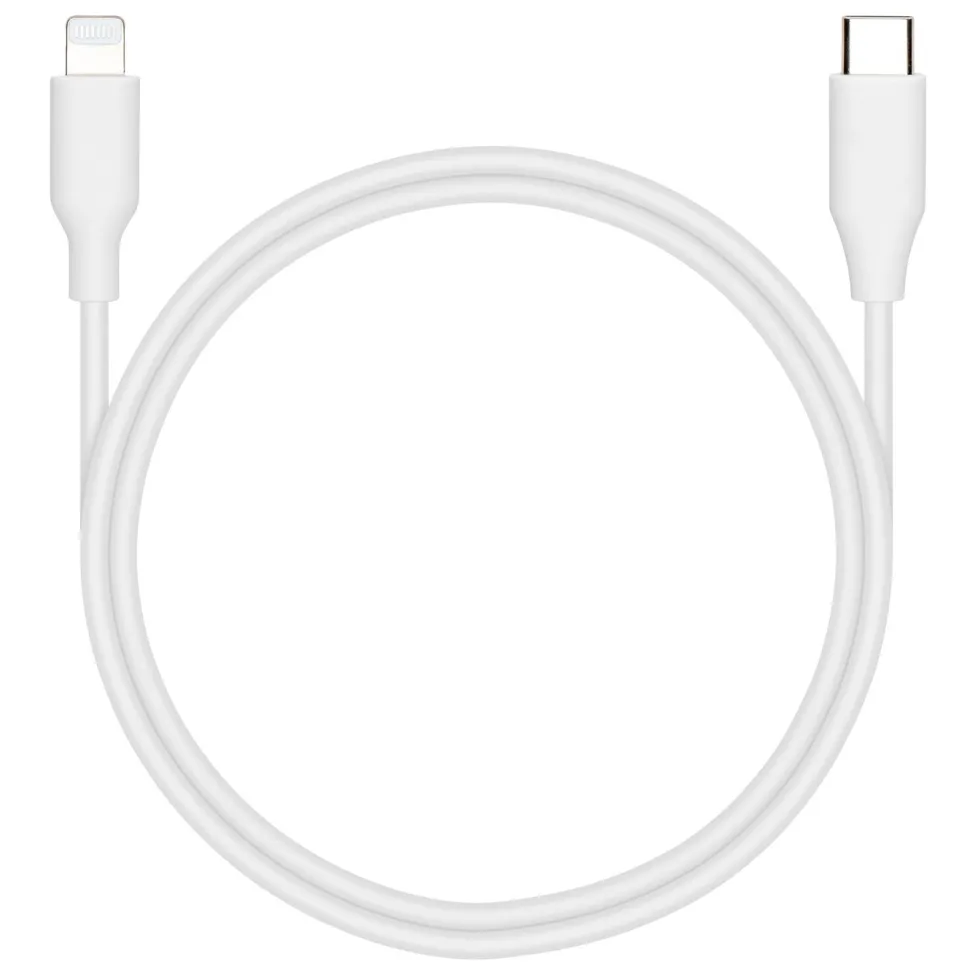 Linocell USB-C till Lightning-kabel Vit 1 m