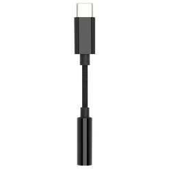 Linocell USB-C till 3,5 mm Svart