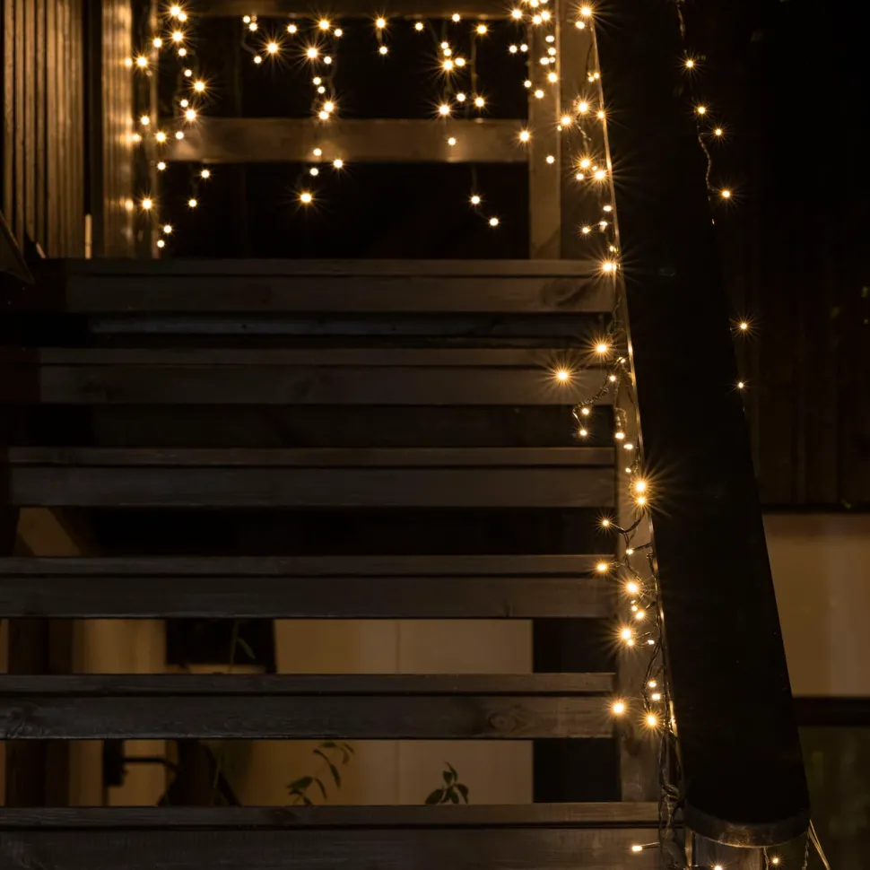 Ljusslinga Istapp 360 LED 10,65 m (klar)