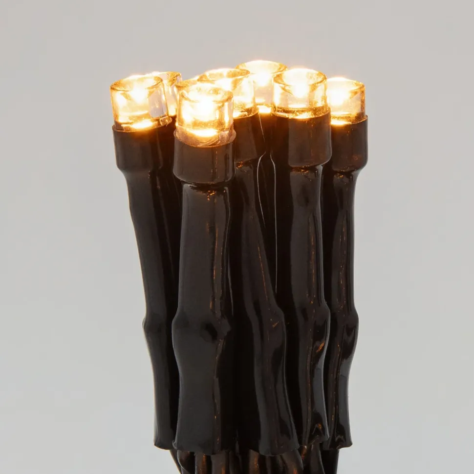Ljusslinga 48 LED 3,5 m, batteridriven (svart)