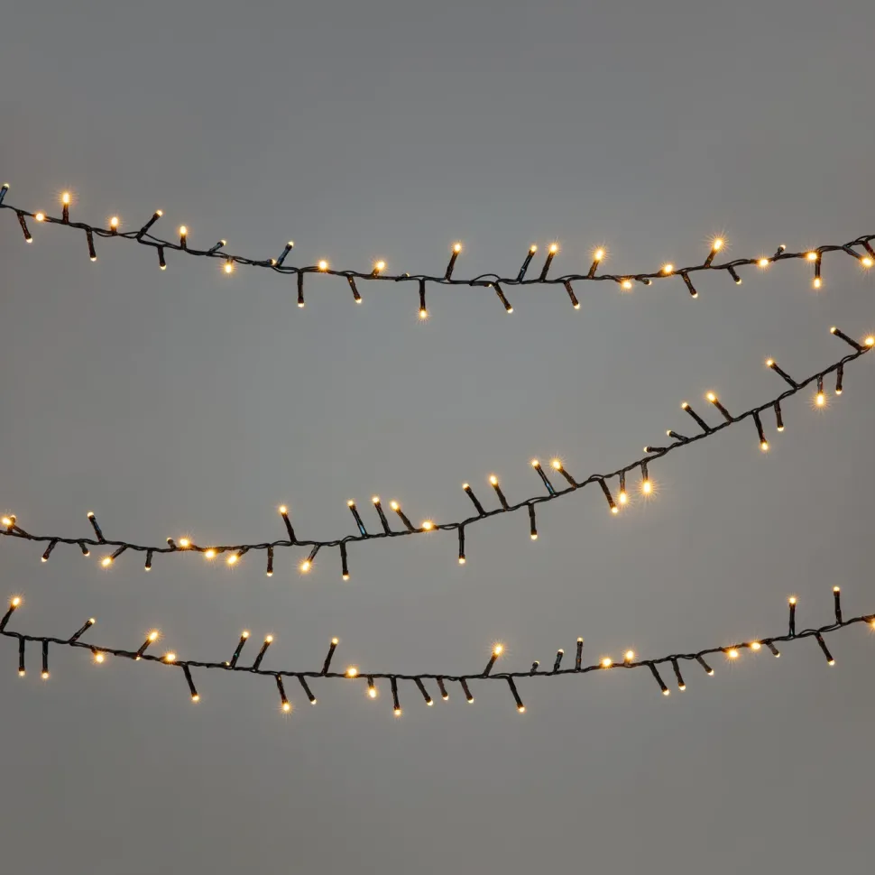 Ljusslinga 1000 LED 20 m (svart)