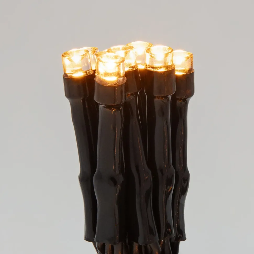 Ljusslinga 700 LED 14 m (svart)