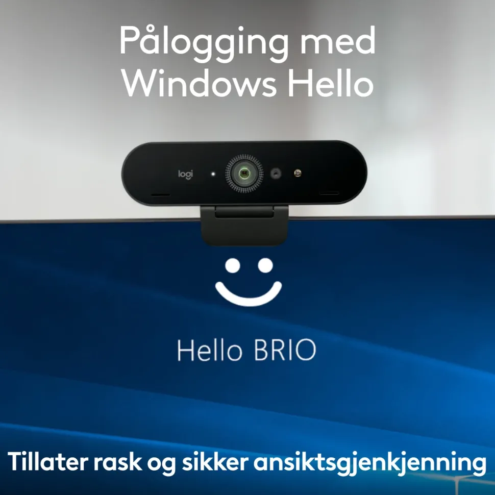 Logitech Brio 4K webbkamera