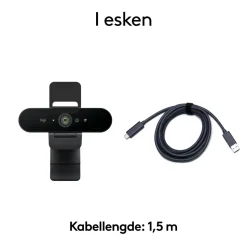 Logitech Brio 4K webbkamera