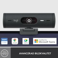 Logitech Brio 500 webbkamera USB-C