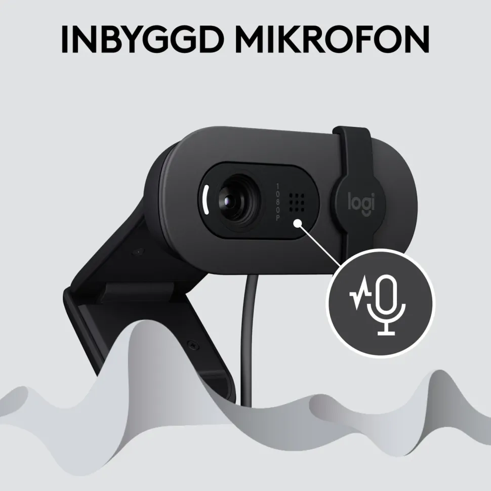 Logitech Brio 100 webbkamera USB-A