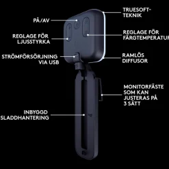 Logitech C Litra Glow Streamingbelysning