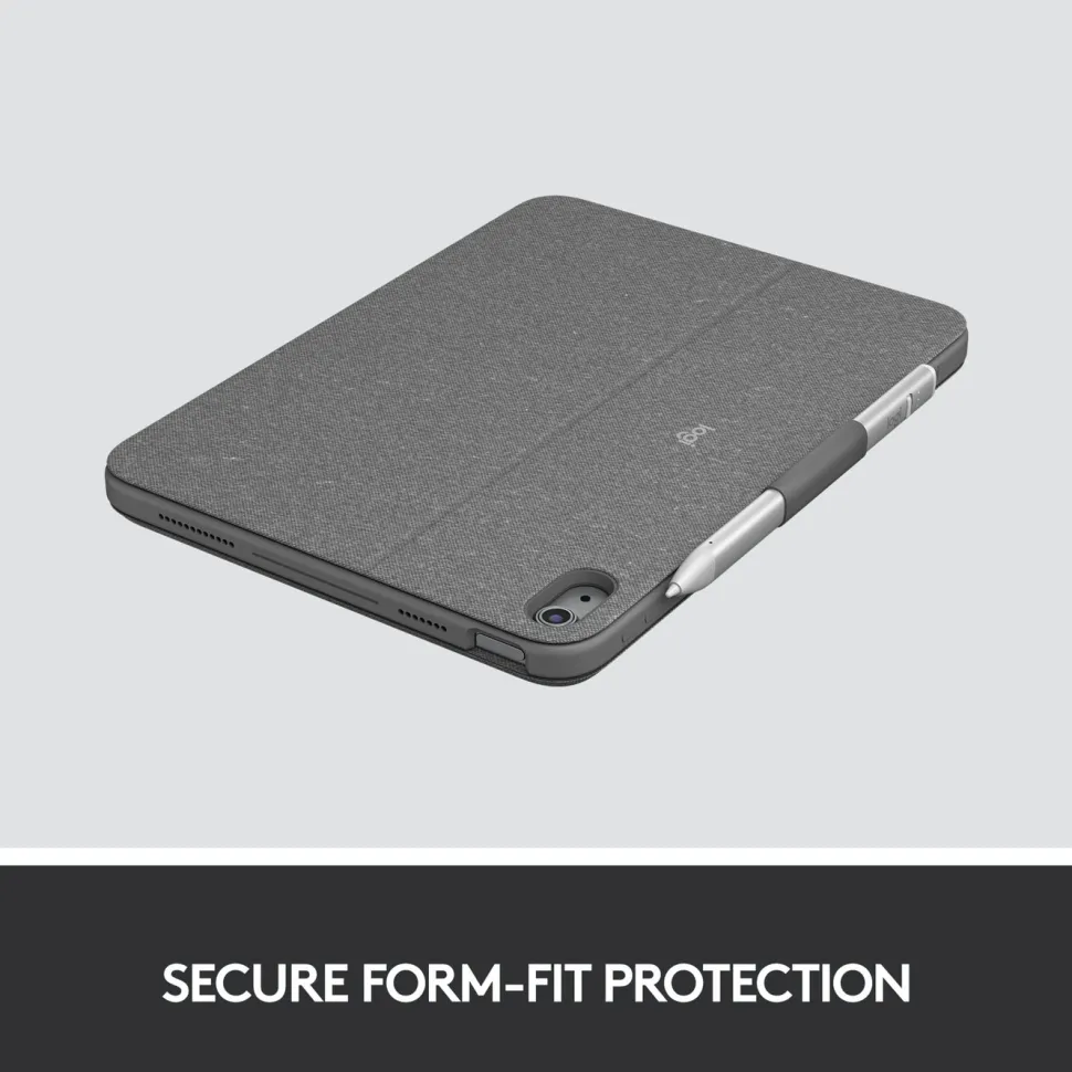 Logitech Combo Touch Tangentbordsfodral för iPad (10:e gen) och iPad (A16)