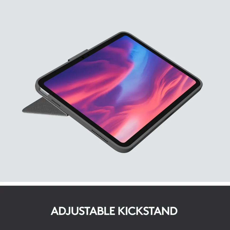 Logitech Combo Touch Tangentbordsfodral för iPad (10:e gen) och iPad (A16)