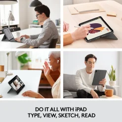 Logitech Combo Touch Tangentbord för iPad Air (4:e-5:e gen)
