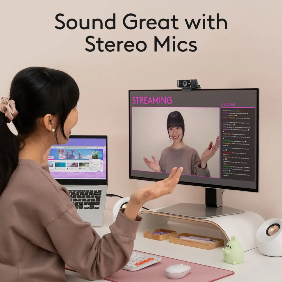 Logitech C922 Pro Stream webbkamera