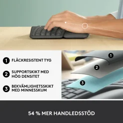 Logitech Ergo K860 Ergonomiskt tangentbord