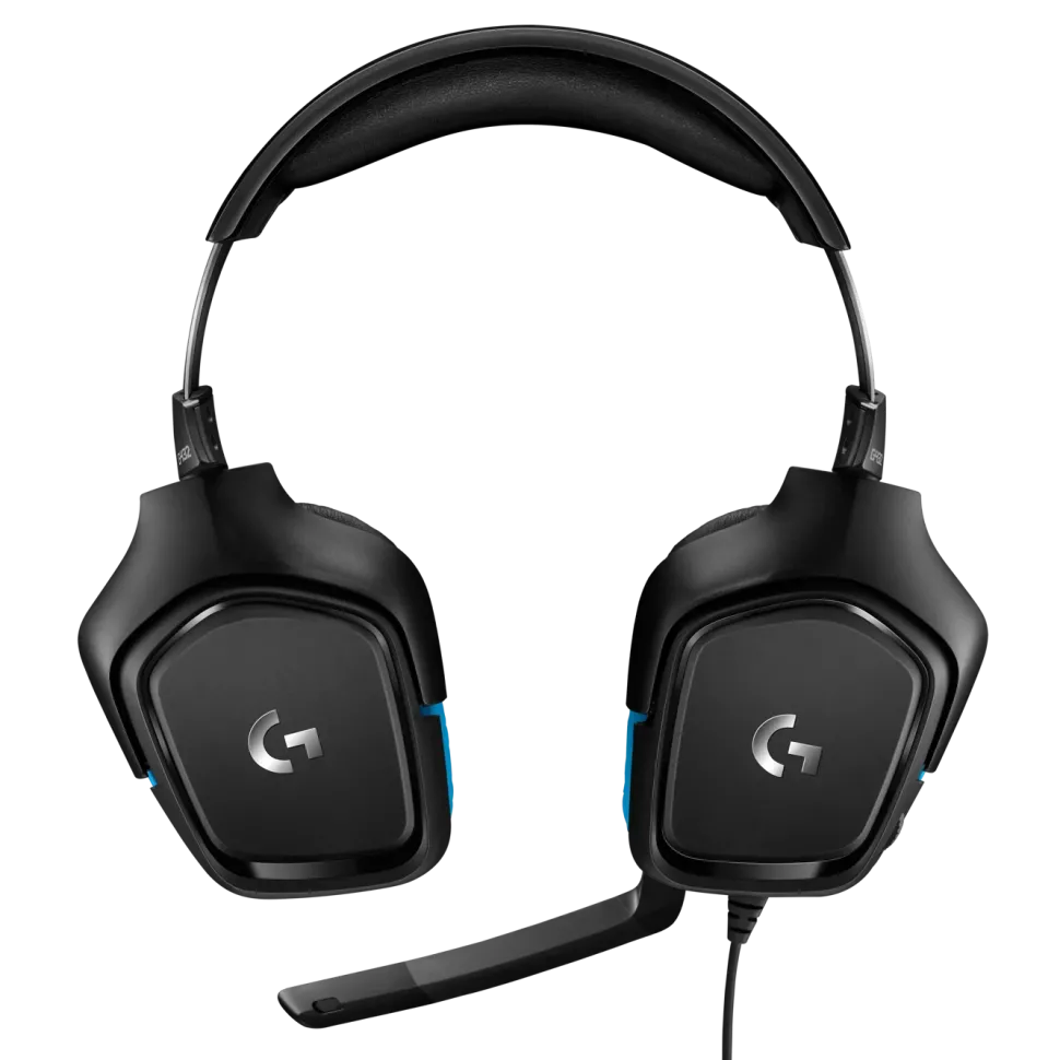 Logitech G 432 Gamingheadset med surroundljud