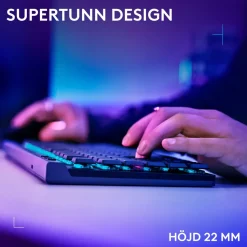Logitech G515 Lightspeed TKL Tactile Svart
