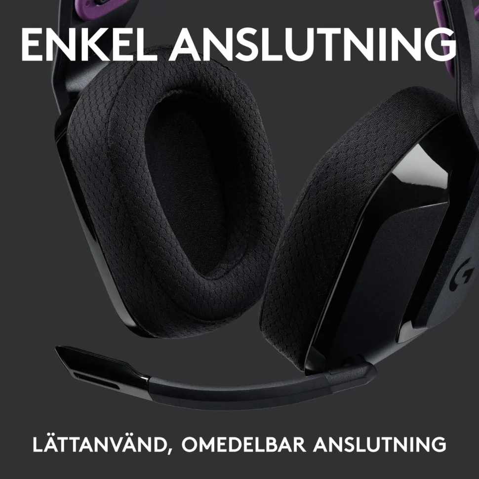 Logitech G 535 Lightspeed Trådlöst gamingheadset