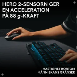 Logitech G Pro 2 Trådlös gaming-mus för proffs Vit