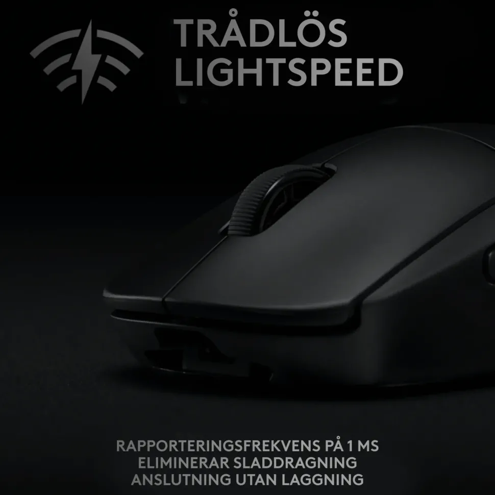 Logitech G Pro Trådlös gaming-mus för proffs