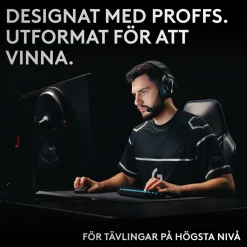 Logitech G PRO X 60 Lightspeed Trådlöst gaming-tangentbord Tactile Black