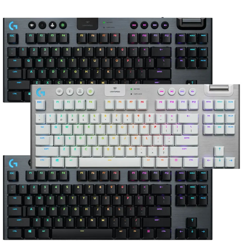 Logitech G 915 TKL Mekaniskt tangentbord GL Clicky Svart