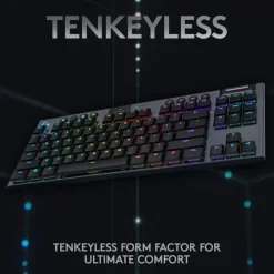 Logitech G 915 TKL Mekaniskt tangentbord GL Clicky Svart
