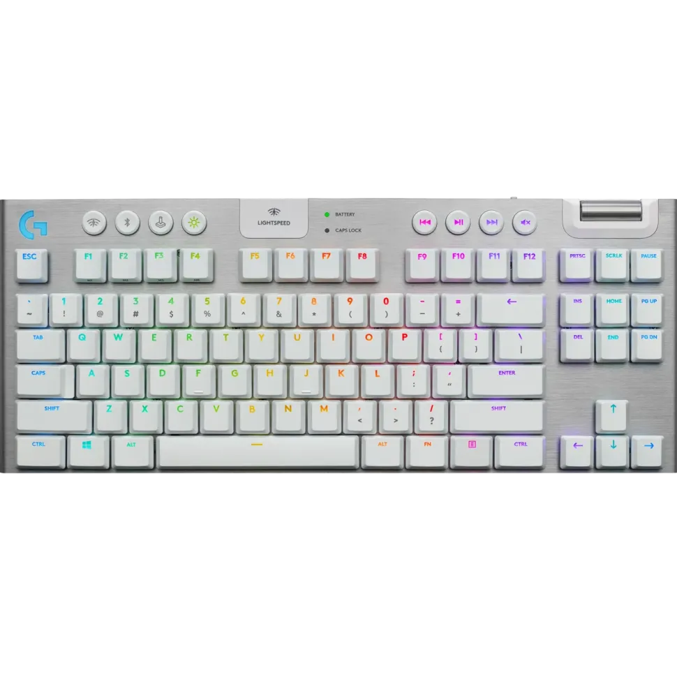 Logitech G 915 TKL Mekaniskt tangentbord GL Tactile Vit