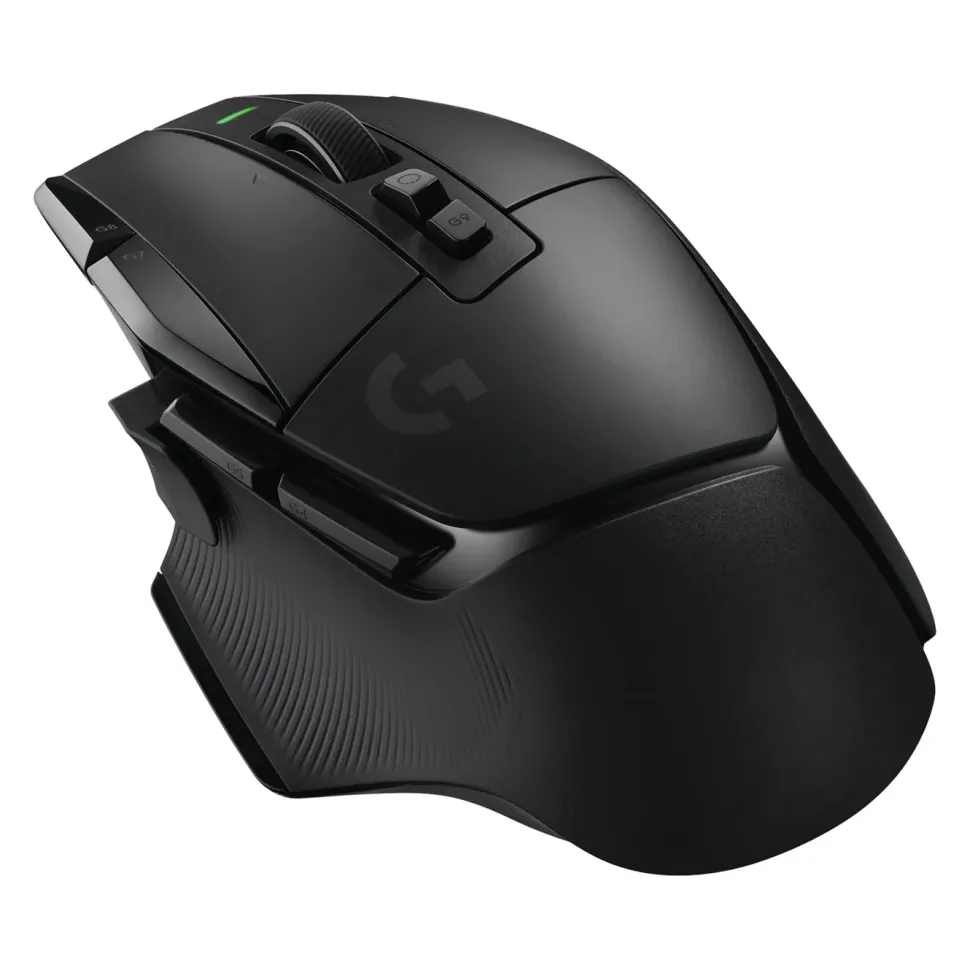 Logitech G 502 X Lightspeed Trådlös gamingmus Svart
