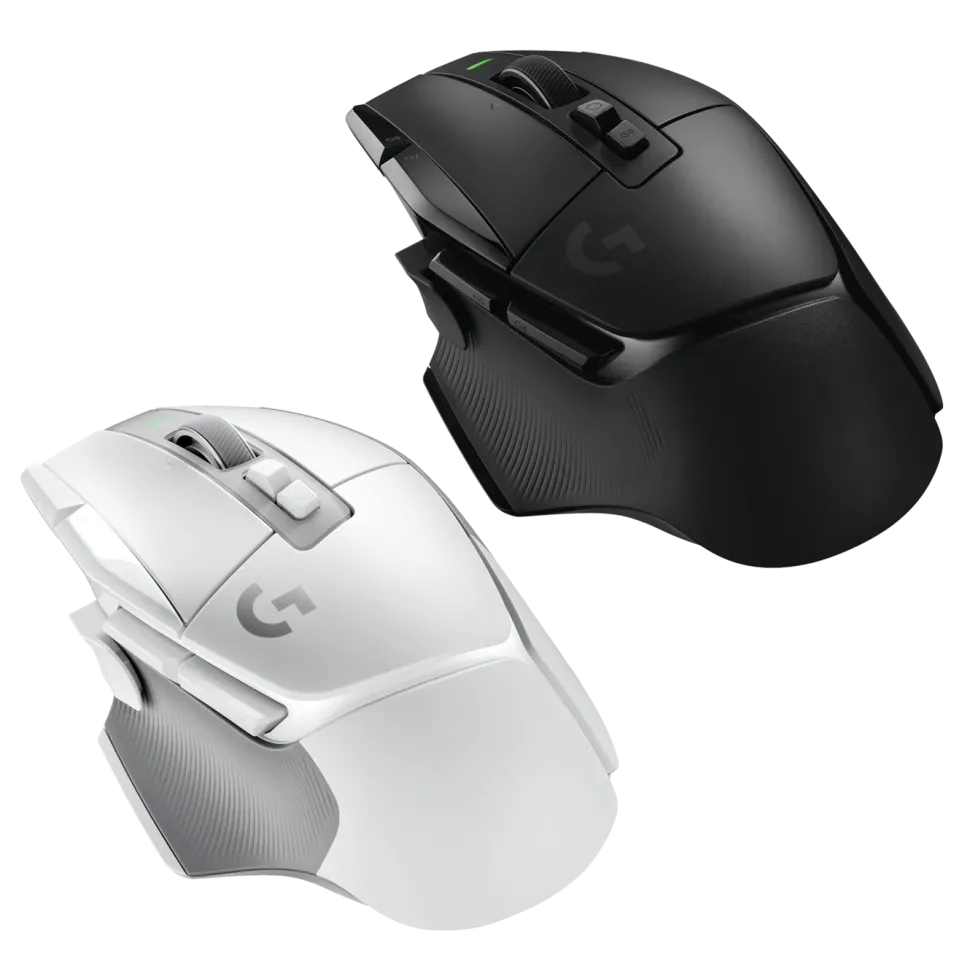 Logitech G 502 X Lightspeed Trådlös gamingmus Vit