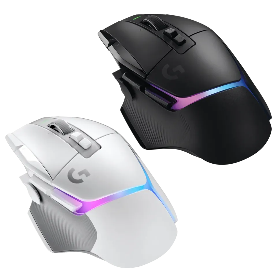 Logitech G 502 X Plus Trådlös gamingmus Svart