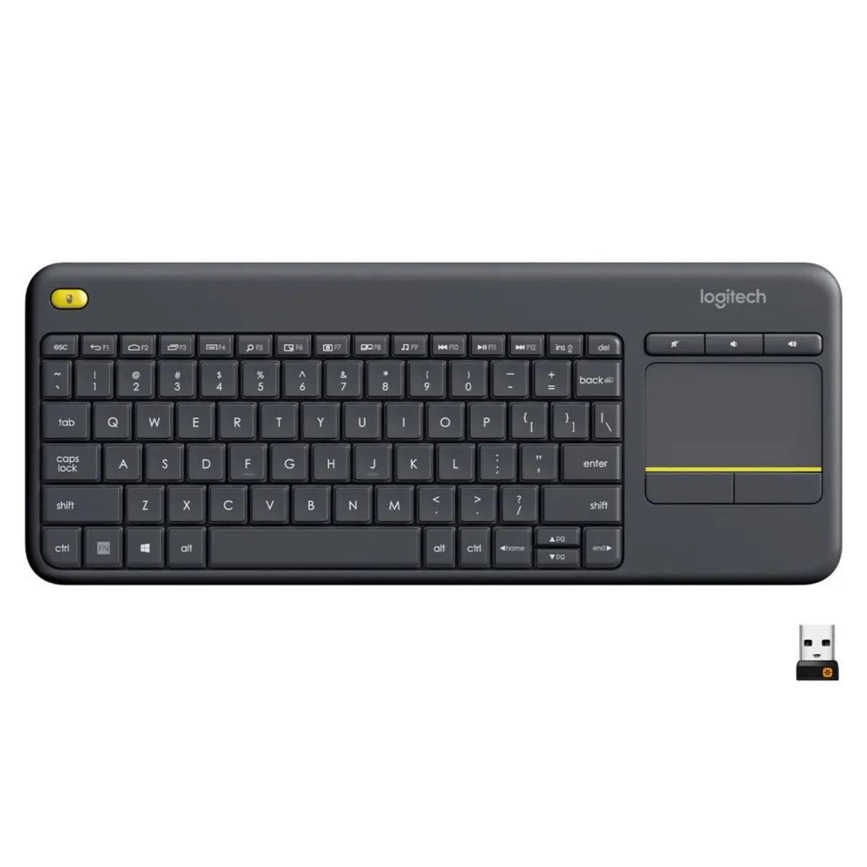 Logitech K400 Plus Trådlöst tangentbord med Touchpad