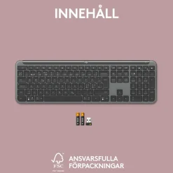 Logitech K950 Signature Slim Trådlöst tangentbord