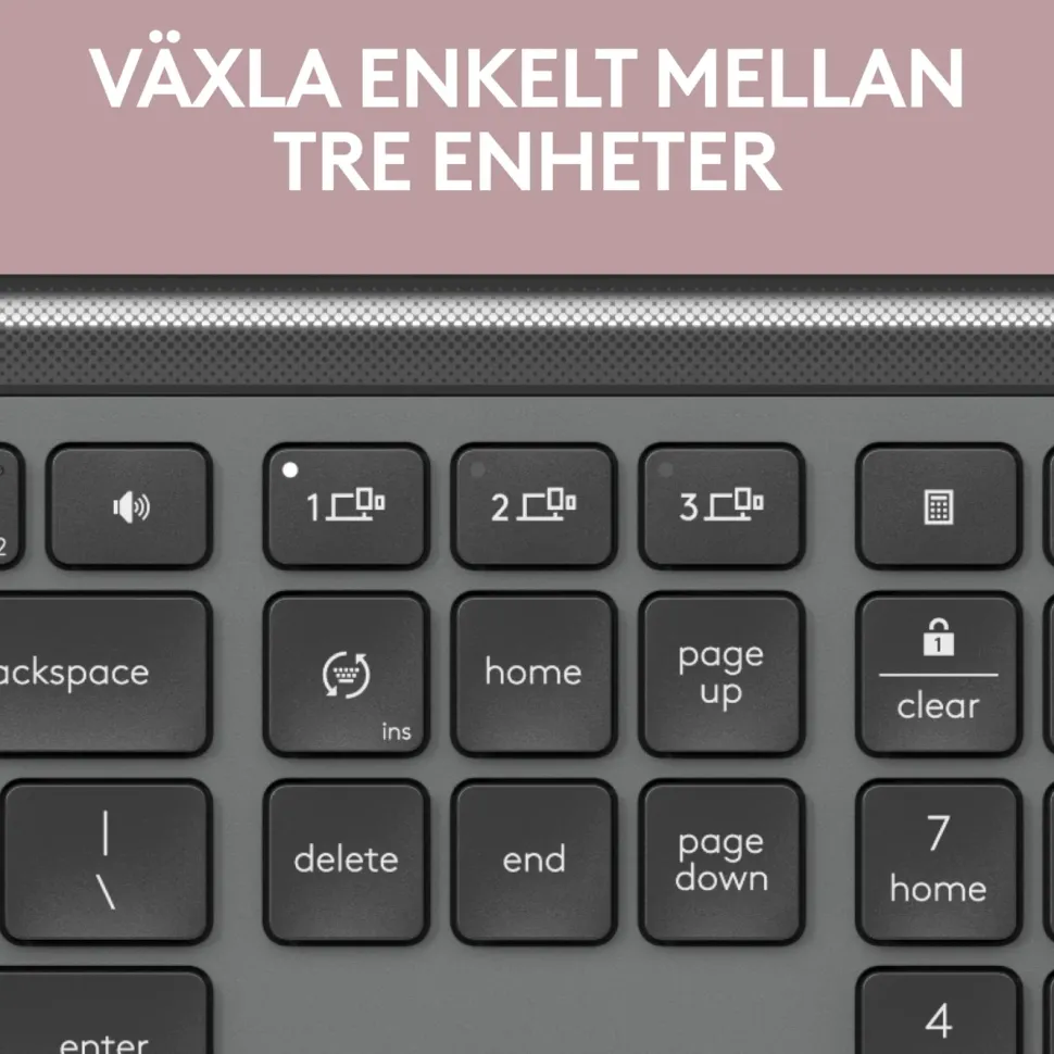 Logitech K950 Signature Slim Trådlöst tangentbord