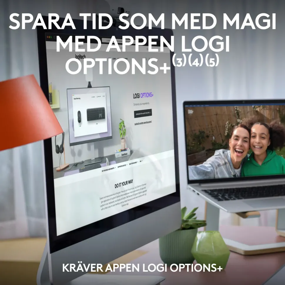 Logitech MK950 Signature Slim Trådlöst tangentbord och mus